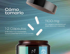 Como tomá-lo: de 1 a 2 cápsulas por dia; 1100 mg de colagénio hidrolisado por dose diária de 2 cápsulas