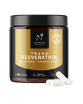 Bote de Trans-Resveratrol de Natnatura, recorte sobre fondo transparente