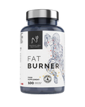 Bote de Fat Burner de Natnatura, recorte sobre fondo transparente